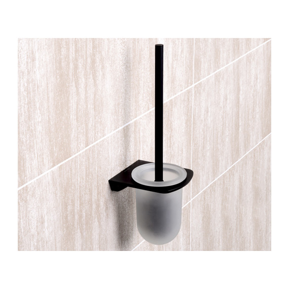 Ёршик для унитаза WasserKraft Elbe K-7227, цвет чёрный - фото 2