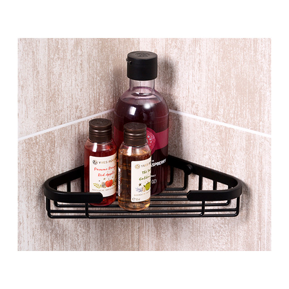 Полочка WasserKraft Elbe K-733BLACK 20 см - фото, картинка 3 Полочка WasserKraft Elbe K-733BLACK 20 см - фото 3