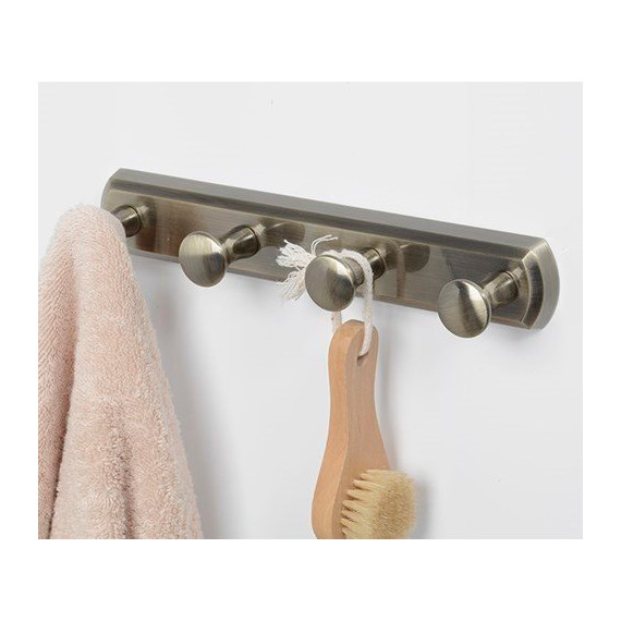 Набор крючков WasserKraft Exter K-1094, цвет светлая бронза - фото 2