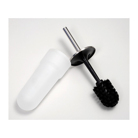 Стойка с держателем и ёршиком WasserKraft Ammer K-1236 - фото, картинка 5 Стойка с держателем и ёршиком WasserKraft Ammer K-1236 - фото 5