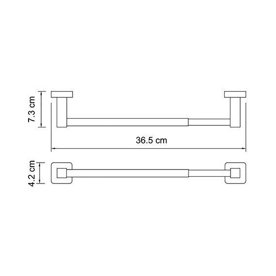 Держатель для бумажных полотенец WasserKraft Lippe K-6591 - фото 4