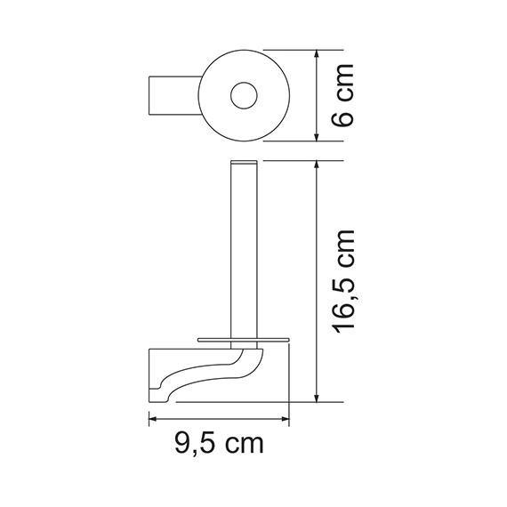 Держатель для туалетной бумаги WasserKraft Kammel K-8397 - фото 4