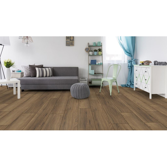 Ламинат Kronotex Aqua Robusto 191x1380 мм P 1212, хикори классический - фото 3