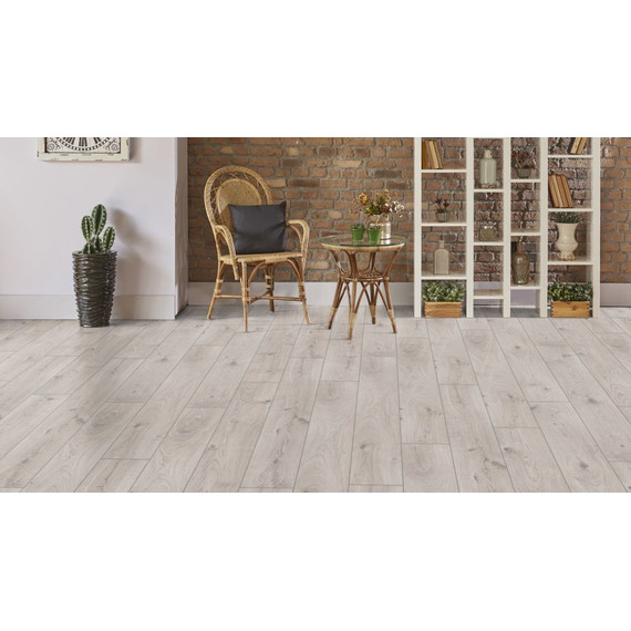 Ламинат Kronotex Mammut 188x1845 мм D 3179, дуб эверест белый - фото 2