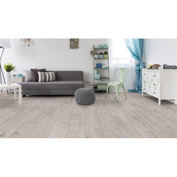 Ламинат Kronotex Mammut 188x1845 мм D 3179, дуб эверест белый - фото 4