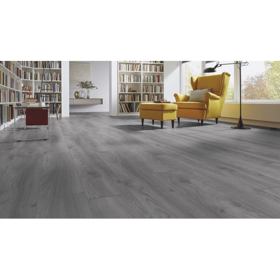 Ламинат Kronotex Mammut 188x1845 мм D 3670, дуб макро светло-серый - фото 3