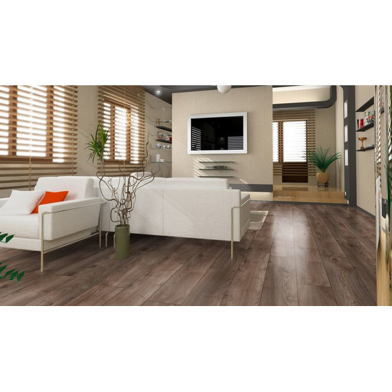 Ламинат Kronotex Mammut 188x1845 мм D 4791, дуб коричневый макро - фото 3