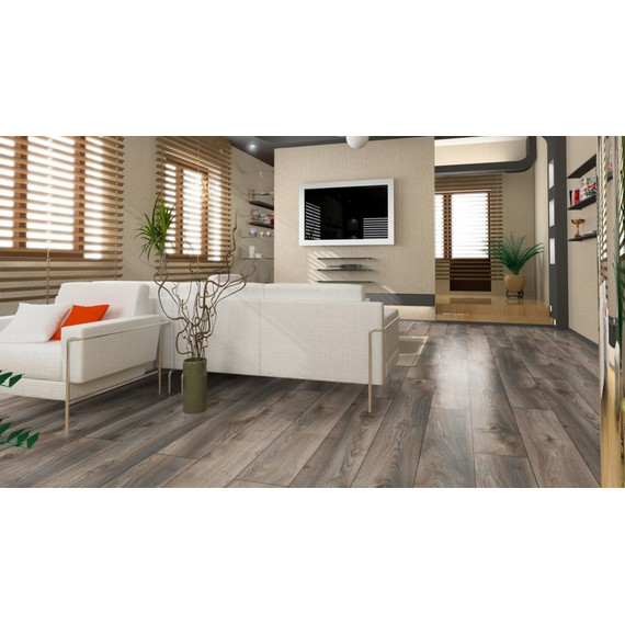 Ламинат Kronotex Mammut 188x1845 мм D 4792, дуб серый макро - фото 2