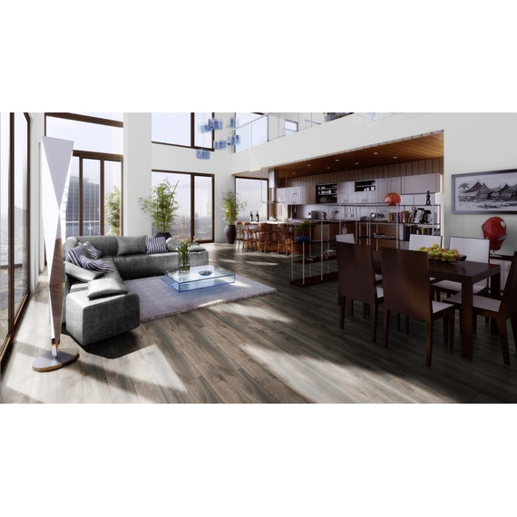 Ламинат Kronotex Mammut 188x1845 мм D 4792, дуб серый макро - фото 3