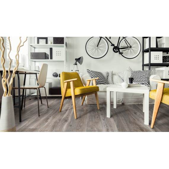 Ламинат Kronotex Mammut 188x1845 мм D 4796, дуб горный титан - фото 4