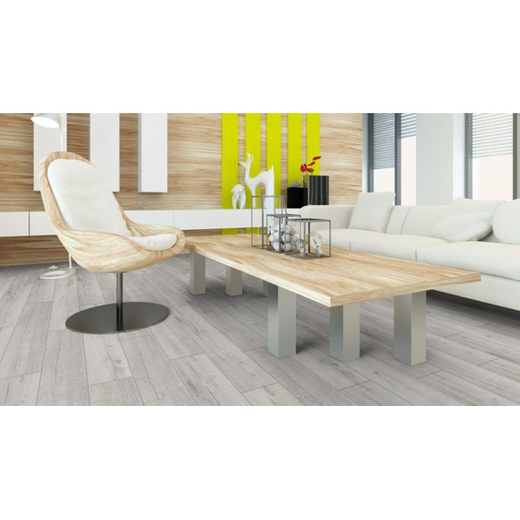 Ламинат Kronotex Robusto 188x1375 мм D 3181, дуб рип белый - фото 4