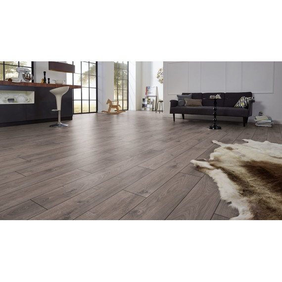 Ламинат Kronotex Robusto 188x1375 мм D 3592, дуб атлас антрацит - фото 2