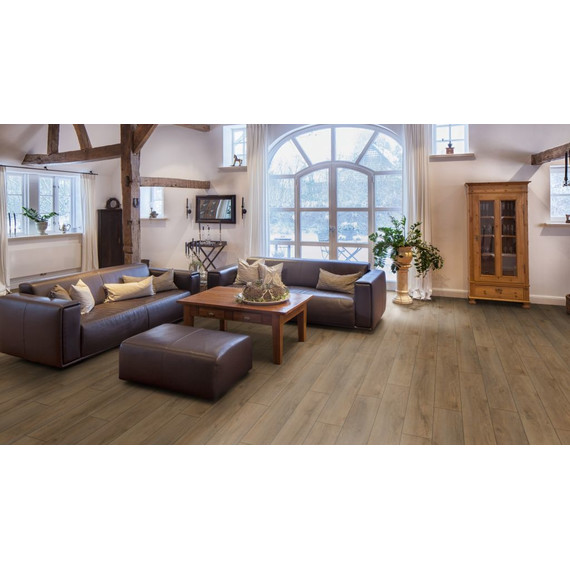 Ламинат Kronotex Robusto 188x1375 мм D 4957, дуб коричневый премиум - фото 3