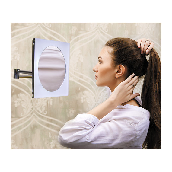 Зеркало косметическое настенное WasserKraft K-1008 - фото 3