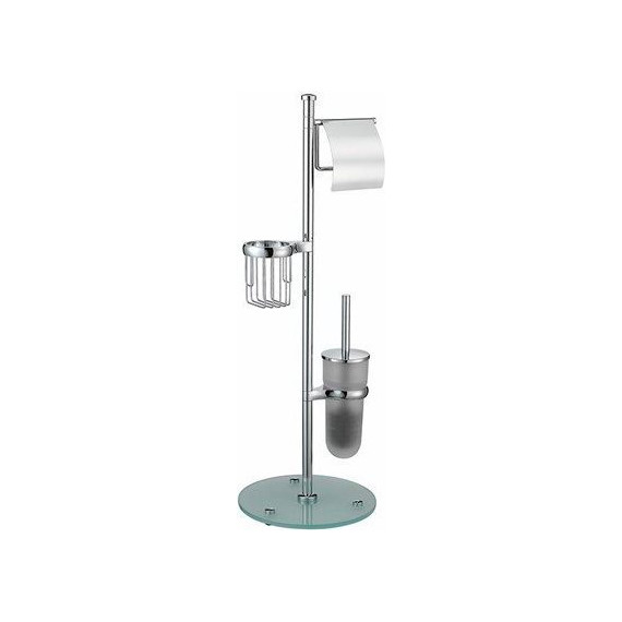 Стойка с держателем и ёршиком WasserKraft K-1256 - фото 