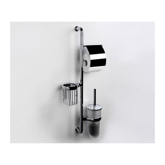 Стойка с держателем и ёршиком WasserKraft K-1438 - фото, картинка 2 Стойка с держателем и ёршиком WasserKraft K-1438 - фото 2