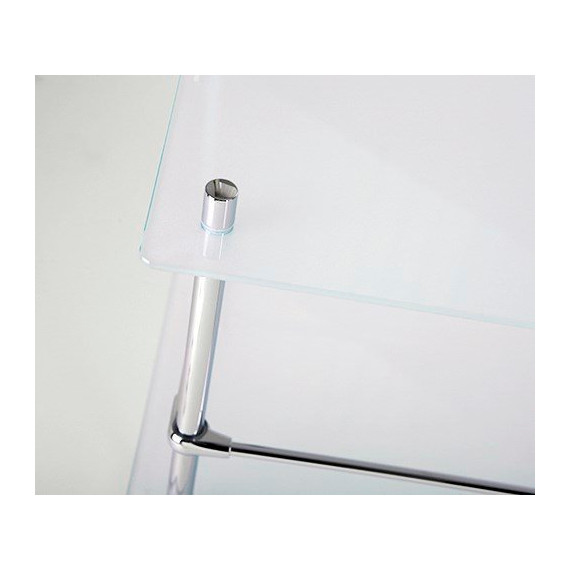 Полка стеклянная WasserKraft K-4033 40 см - фото 3