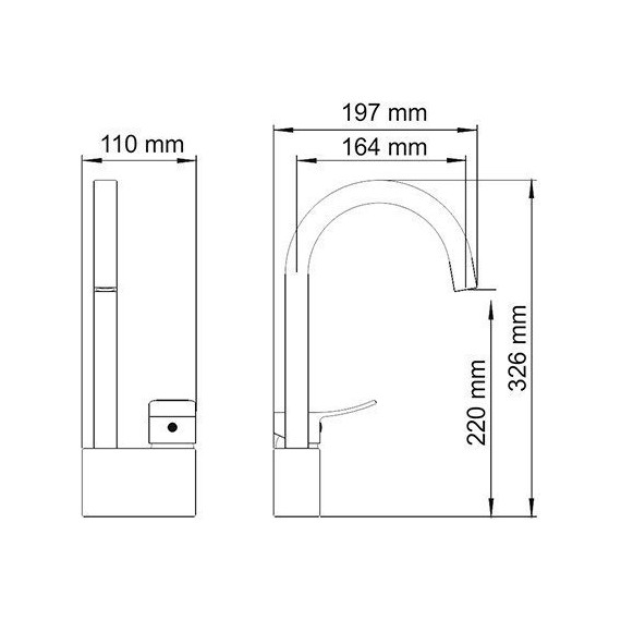 Смеситель для кухни WasserKraft Aller 1067WHITE, белый/хром - фото 5