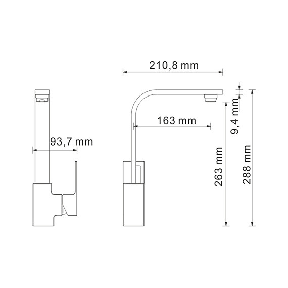 Смеситель для кухни WasserKraft Alme 1507 - фото 6