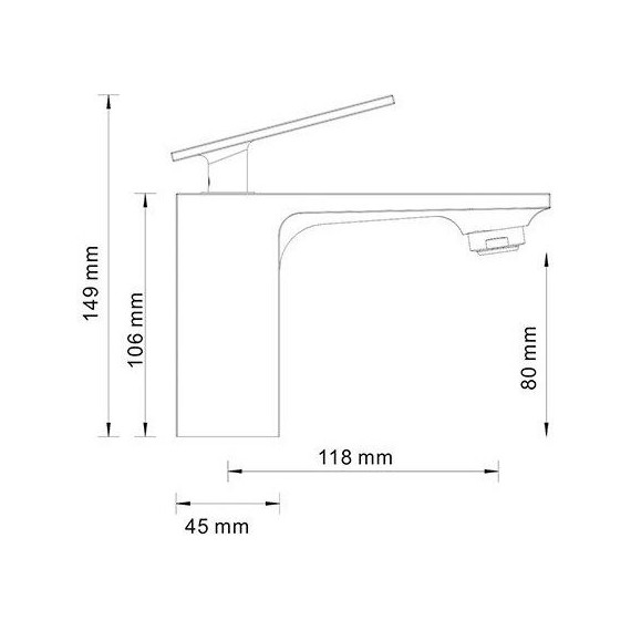 Смеситель для раковины WasserKraft Alme 1503 - фото, картинка 7 Смеситель для раковины WasserKraft Alme 1503 - фото 7