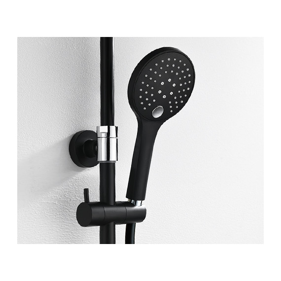 Душевая стойка WasserKraft Abens A17401, чёрный - фото, картинка 6 Душевая стойка WasserKraft Abens A17401, чёрный - фото 6