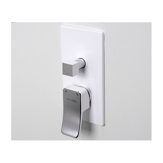 Душевая система для душа WasserKraft A16067WHITE, белый/хром - фото 3