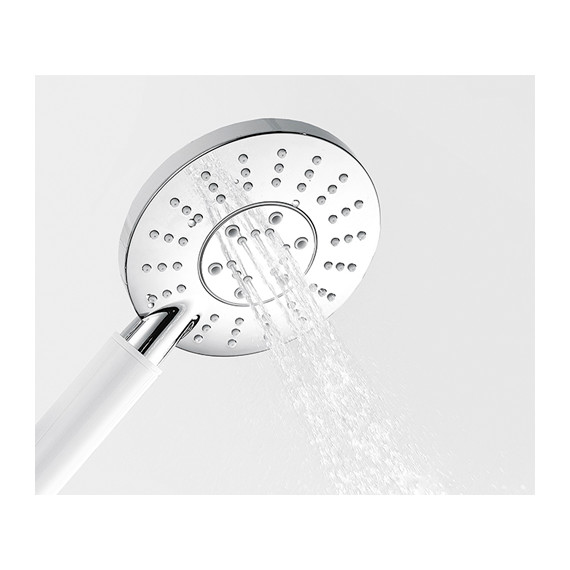 Душевая система для душа WasserKraft A16067WHITE, белый/хром - фото 6