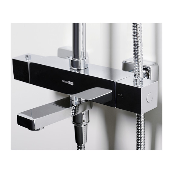 Душевая стойка с термостатом WasserKraft A19901 Thermo - фото 4