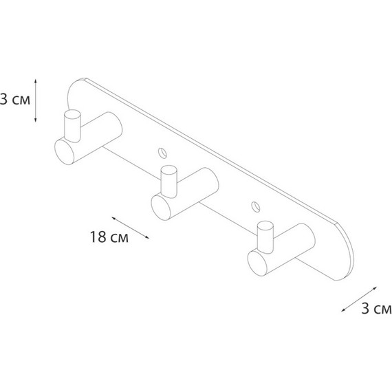Набор крючков Fixsen Hotel FX-31005-3 - фото 2