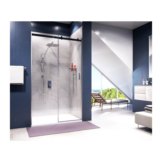 Душевая дверь WasserKraft Alme 120 см 15R05, хром/прозрачное - фото 4