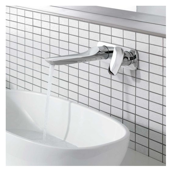 Смеситель для раковины настенный Kludi Ambienta 226 мм 532450575 - фото, картинка 5 Смеситель для раковины настенный Kludi Ambienta 226 мм 532450575 - фото 5