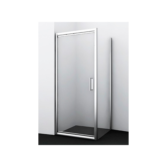 Душевое ограждение WasserKraft Salm 90х80 см 27I20, хром/прозрачное - фото 