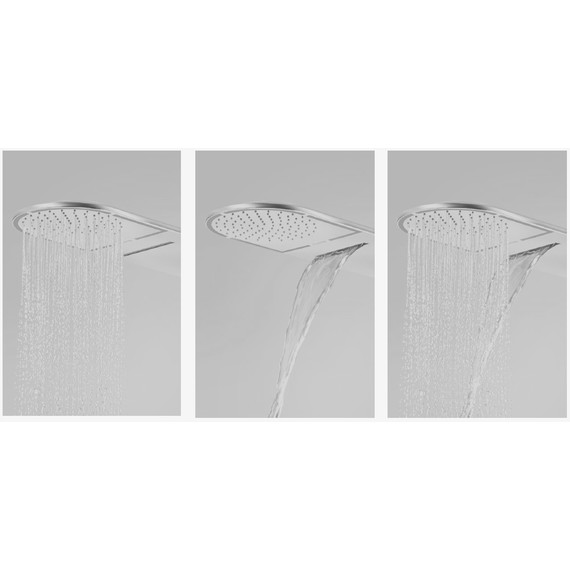 Верхний душ Kludi A-QA 6488005-00, латунь 250х600 мм - фото 2