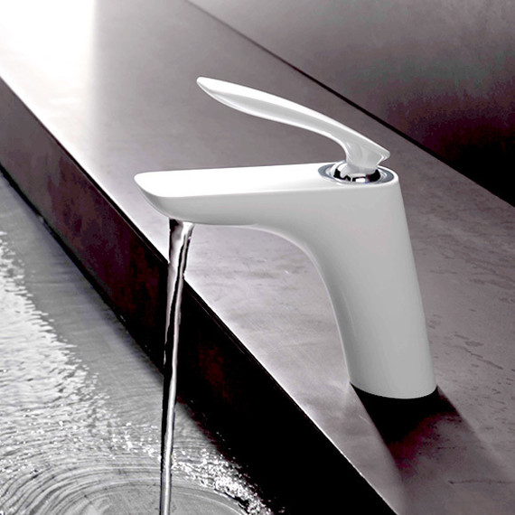 Смеситель для раковины Kludi Balance 520269175, белый - фото 6