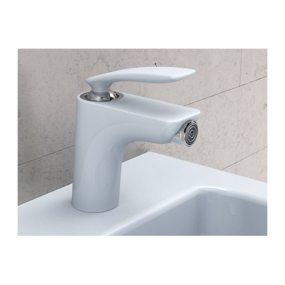 Смеситель для биде Kludi Balance 522169175, белый - фото 6