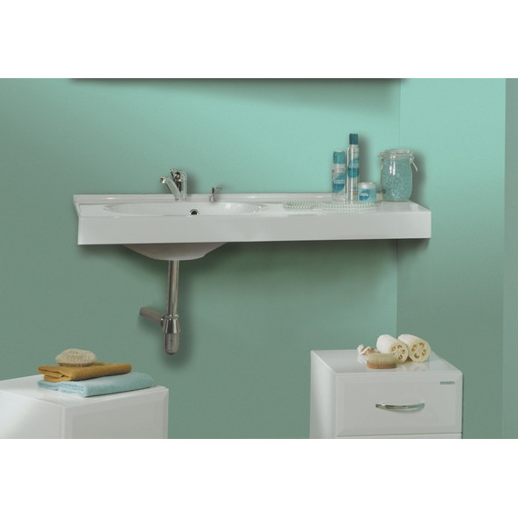 Раковина Акватон Отель 100 см 1A70073NOT01L - фото 2