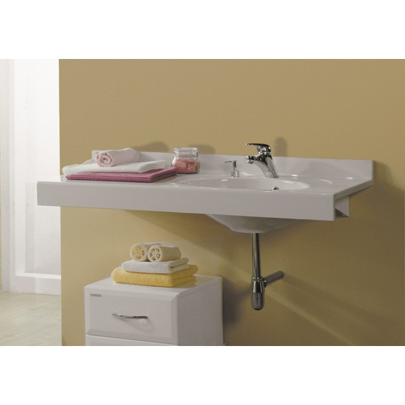 Раковина Акватон Отель 120 см 1A70103NOT01R - фото 2