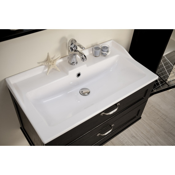 Раковина Акватон Фабиа 80 см 1A708031FB010 - фото, картинка 2 Раковина Акватон Фабиа 80 см 1A708031FB010 - фото 2