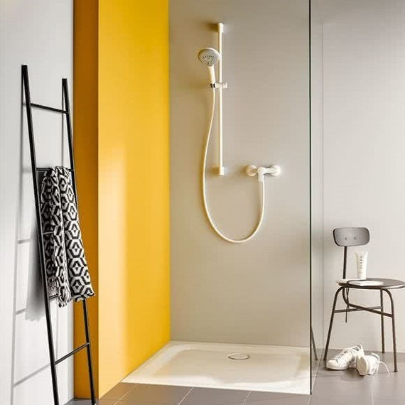 Смеситель для душа Kludi Pure&Easy 378419165, белый - фото 5