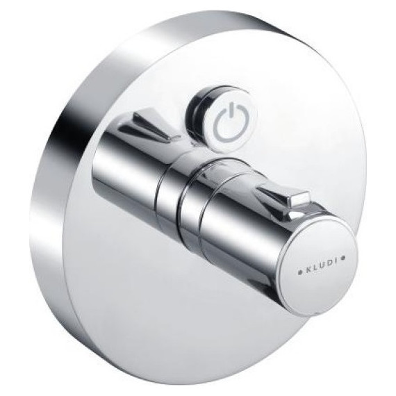 Смеситель для душа с термостатом Kludi Push 388020538 - фото 