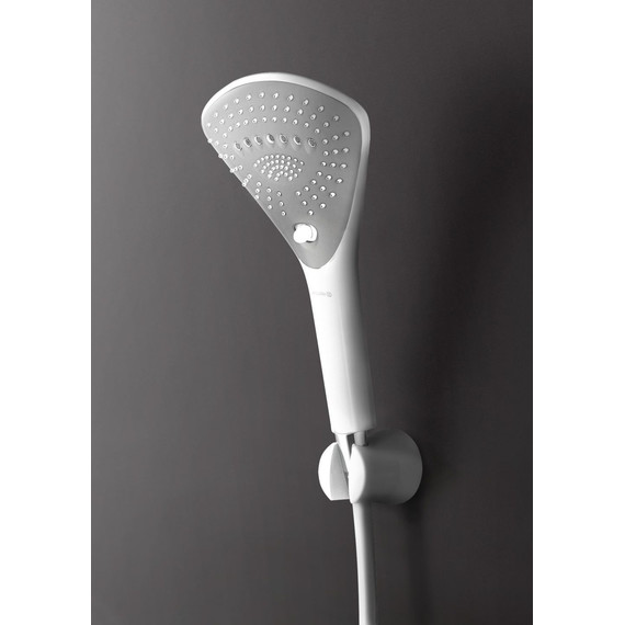 Душевой гарнитур Kludi Fizz 3S 6775091-00, белый - фото, картинка 2 Душевой гарнитур Kludi Fizz 3S 6775091-00, белый - фото 2