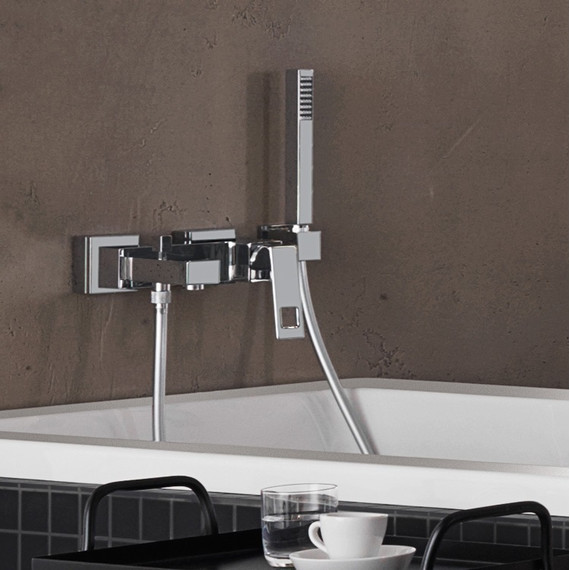 Смеситель для ванны Grohe Eurocube 23140000 - фото, картинка 3 Смеситель для ванны Grohe Eurocube 23140000 - фото 3
