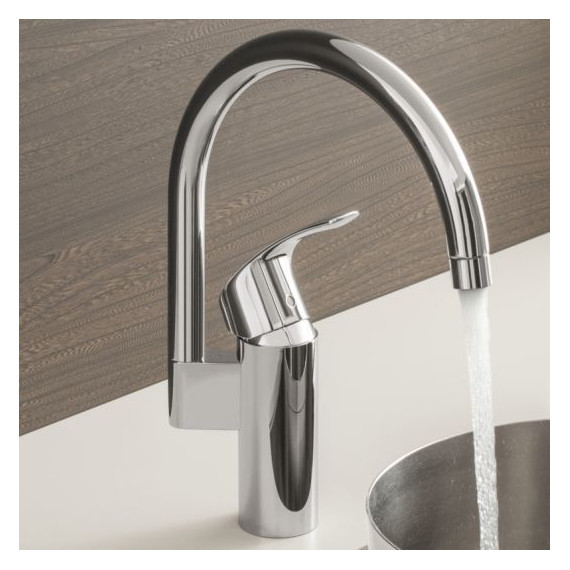 Смеситель для кухни Grohe Eurosmart New 33202002 - фото, картинка 2 Смеситель для кухни Grohe Eurosmart New 33202002 - фото 2
