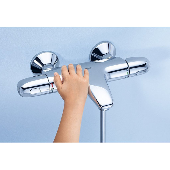Смеситель для ванны с термостатом Grohe Grohtherm 1000 New 34155003 - фото 3