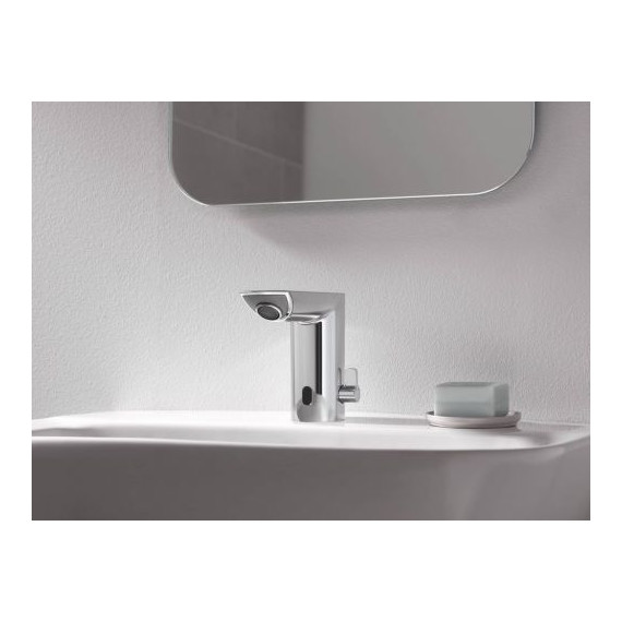 Смеситель для раковины Grohe BauCosmo E 36453000 - фото, картинка 3 Смеситель для раковины Grohe BauCosmo E 36453000 - фото 3