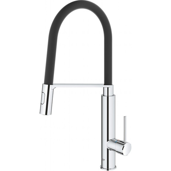 Смеситель для кухни Grohe Concetto new 31491000, хром/чёрный - фото 2