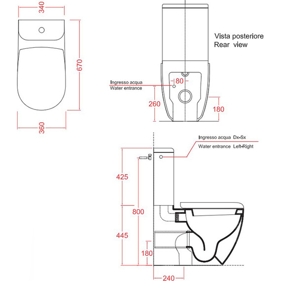 Унитаз-компакт ArtCeram File 2.0 FLV003 01 00 bi - фото 4