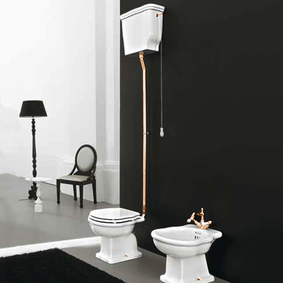 Унитаз-компакт ArtCeram Hermitage HEV002 01 00 (высокий бачок) - фото 5