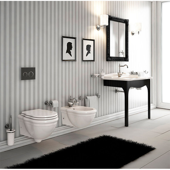 Унитаз подвесной ArtCeram Hermitage HEV010 01 00 - фото, картинка 3 Унитаз подвесной ArtCeram Hermitage HEV010 01 00 - фото 3