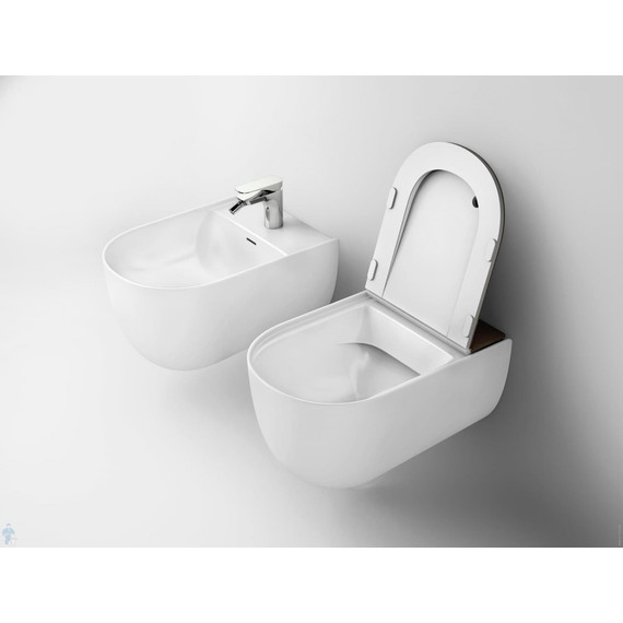 Биде подвесное ArtCeram The One THB001 01 00 bi*1 - фото 4